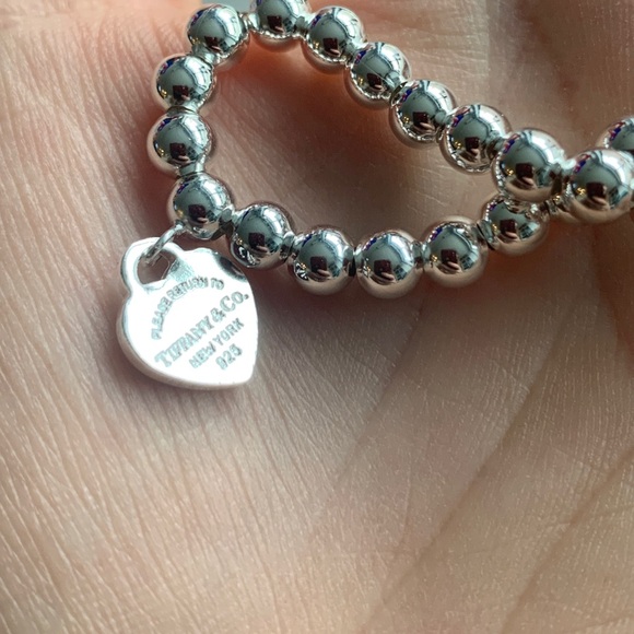 Please Return Beaded Bracelet Genuine 925 Silver - Picture 6 of 16